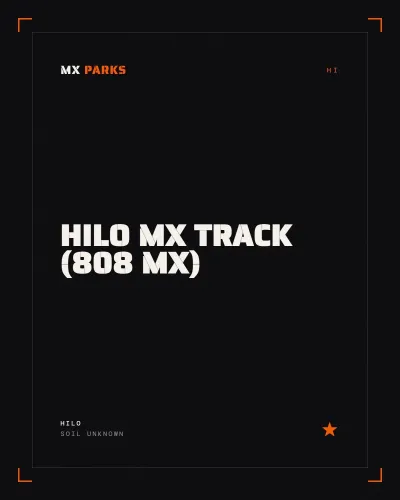 Hilo MX Track (808 MX)