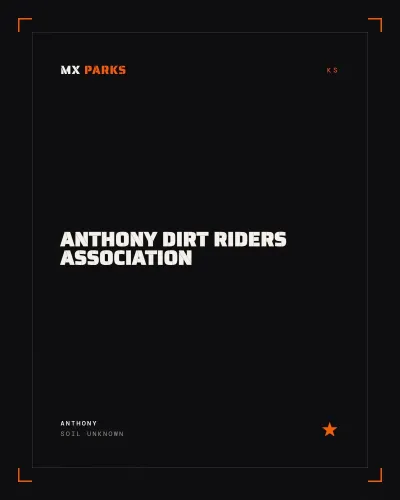 Anthony Dirt Riders Association