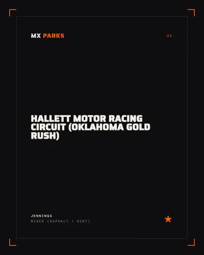 Hallett Motor Racing Circuit (Oklahoma Gold Rush)