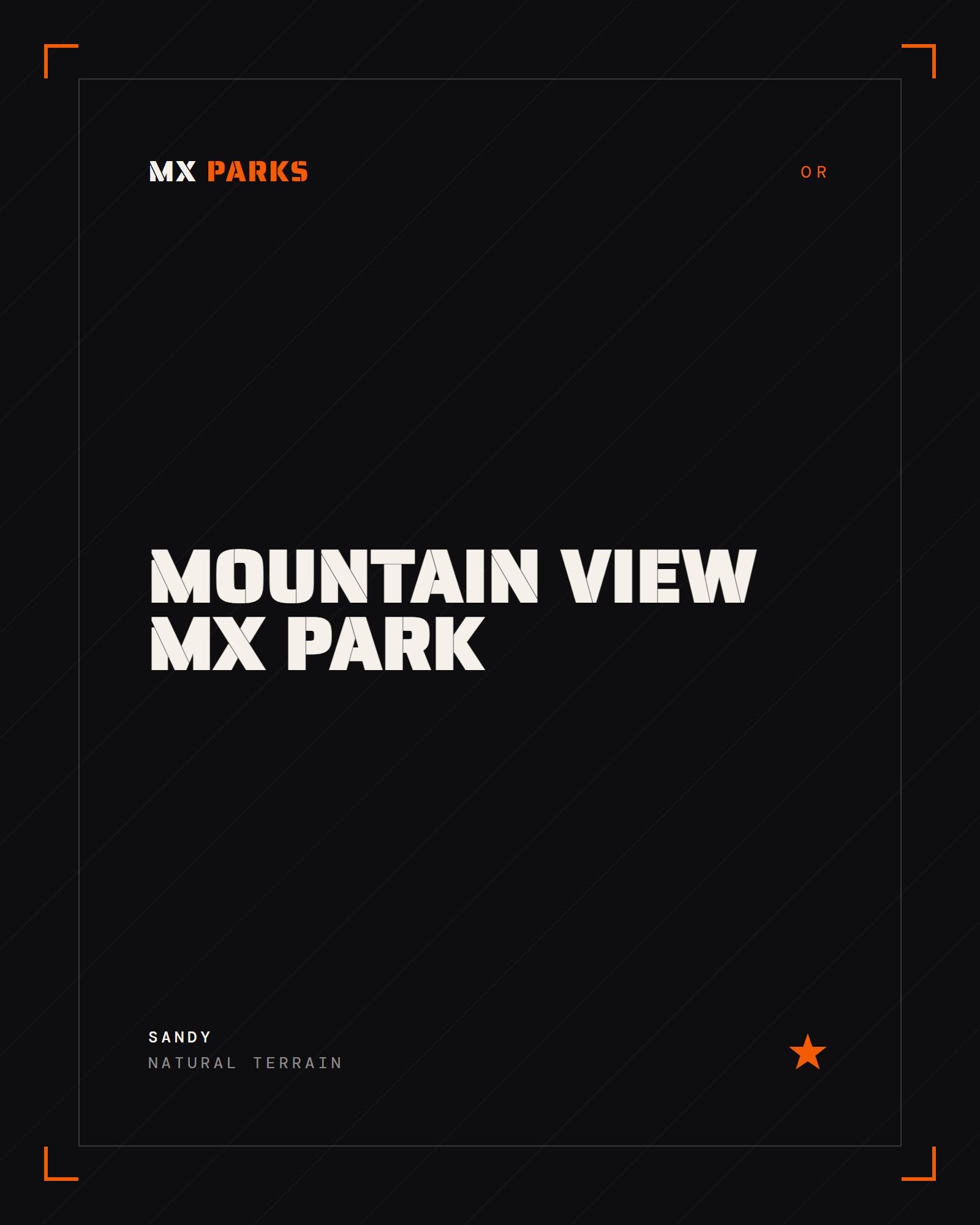 Mountain View MX Park