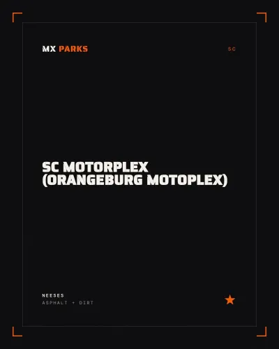 SC Motorplex (Orangeburg Motoplex)