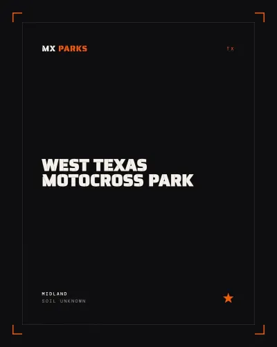 West Texas Motocross Park
