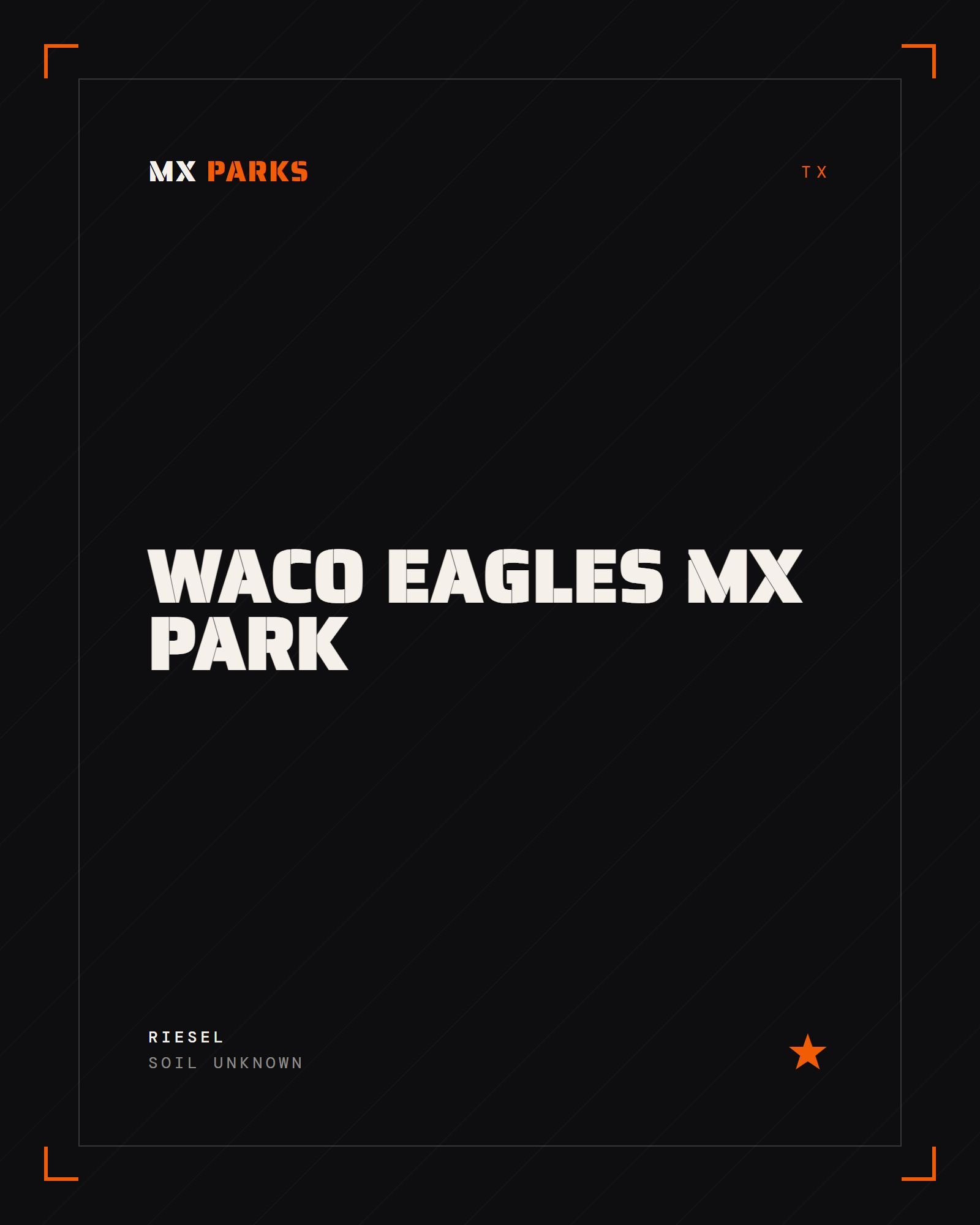 Waco Eagles MX Park