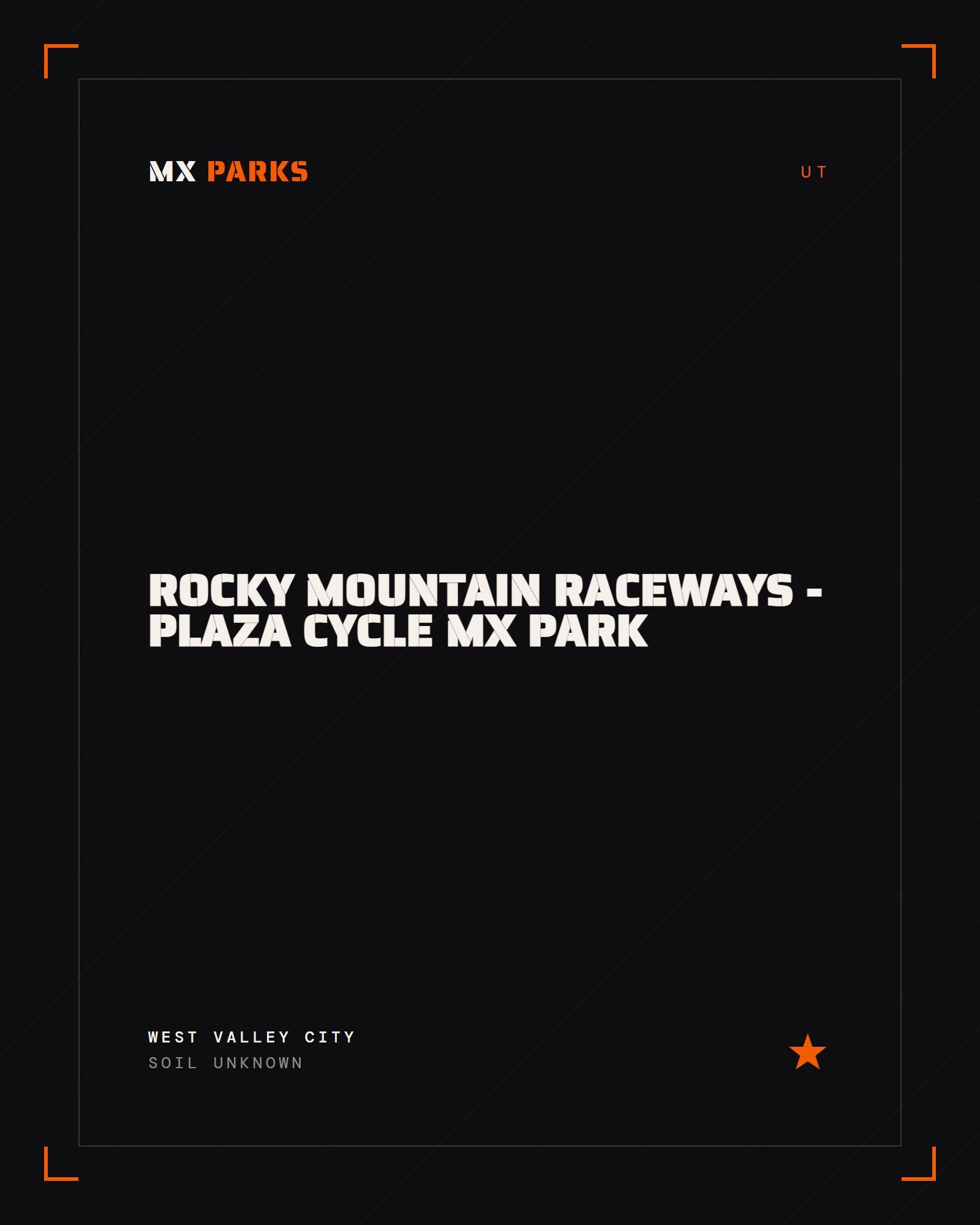 Rocky Mountain Raceways - Plaza Cycle MX Park