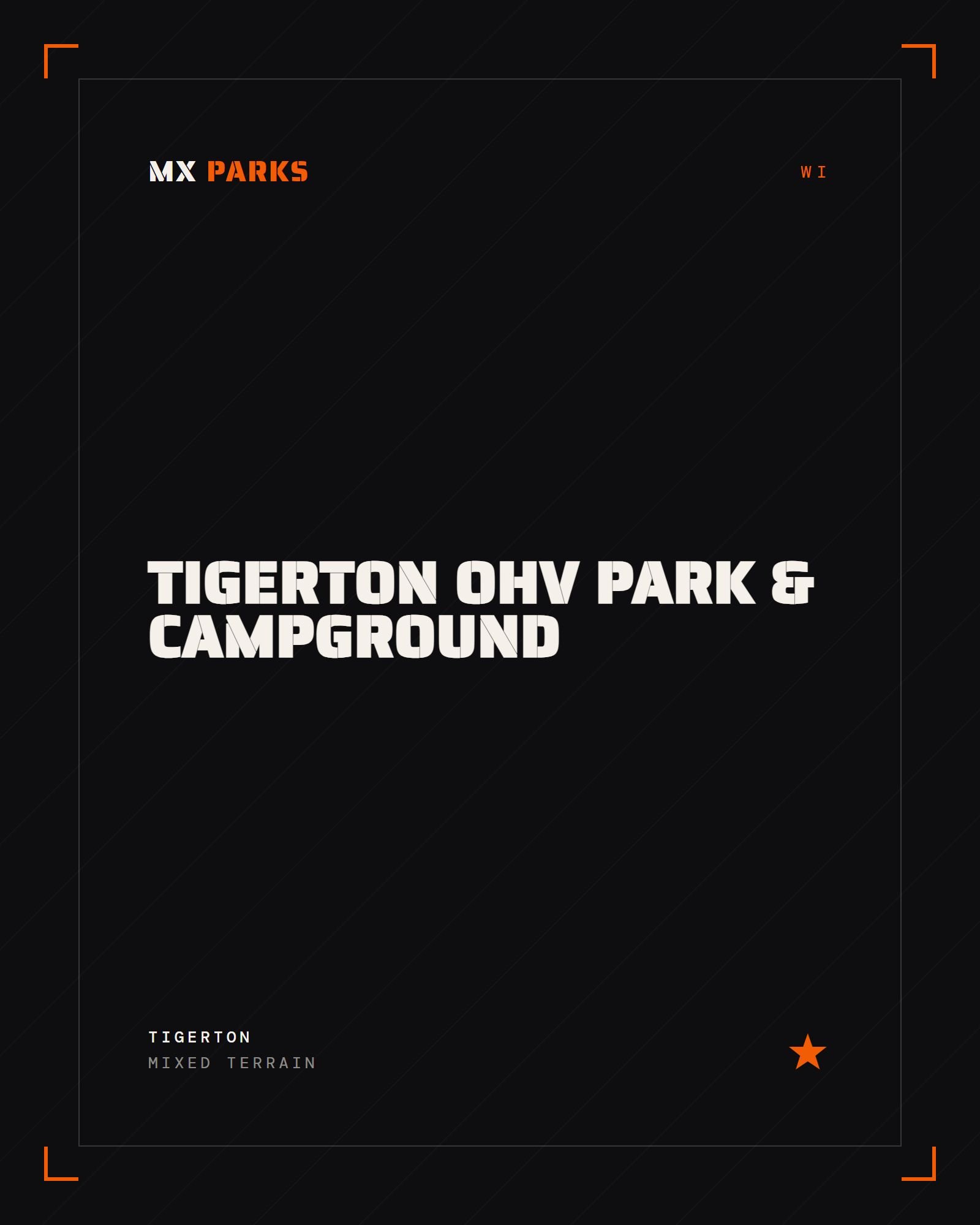 Tigerton OHV Park & Campground