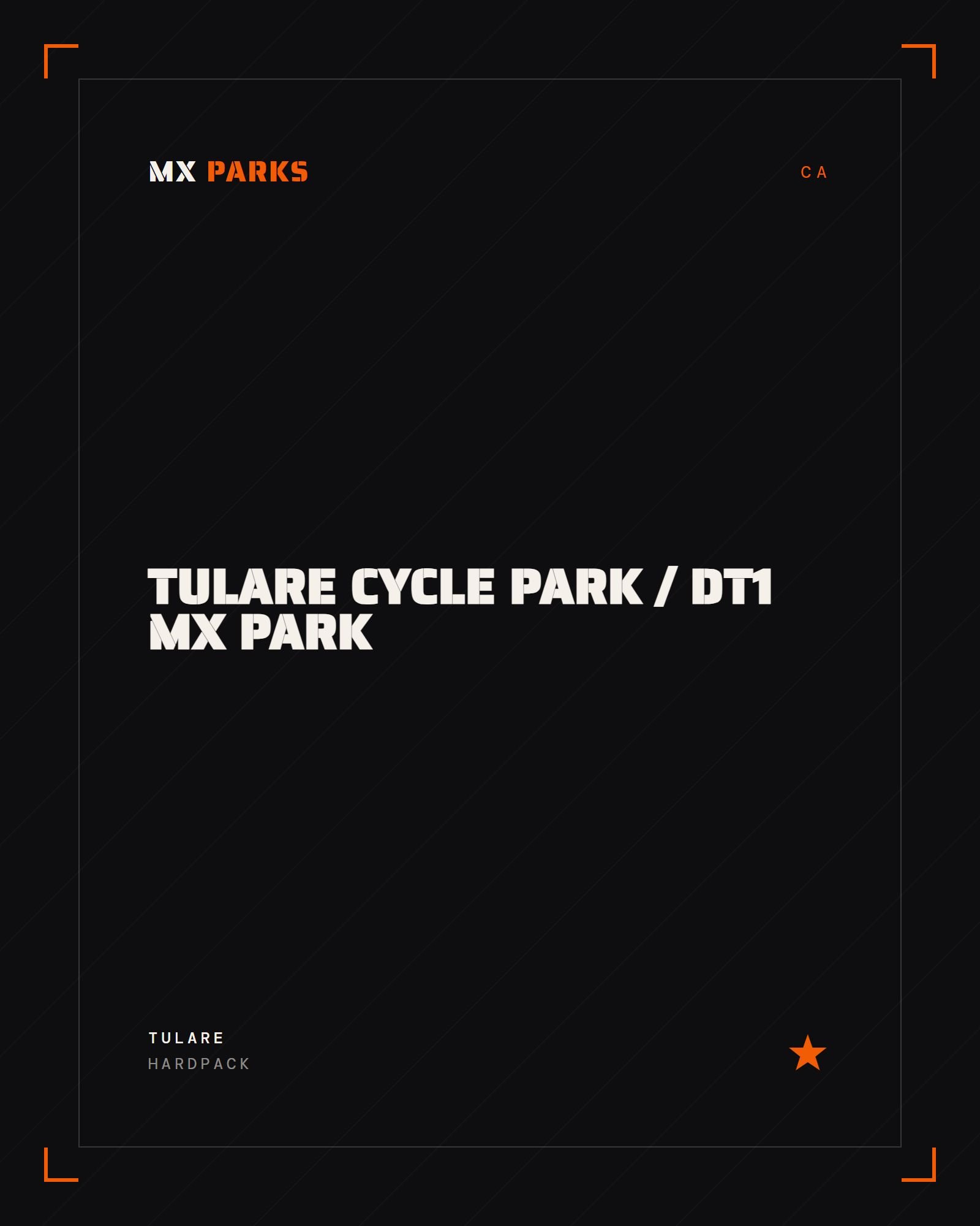 Tulare Cycle Park / DT1 MX Park