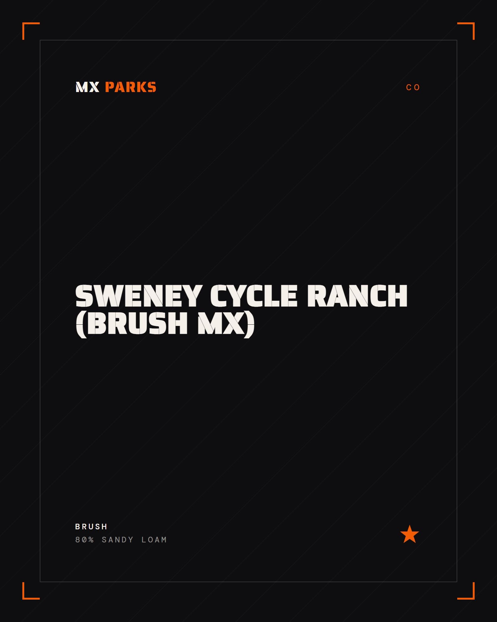 Sweney Cycle Ranch (Brush MX)