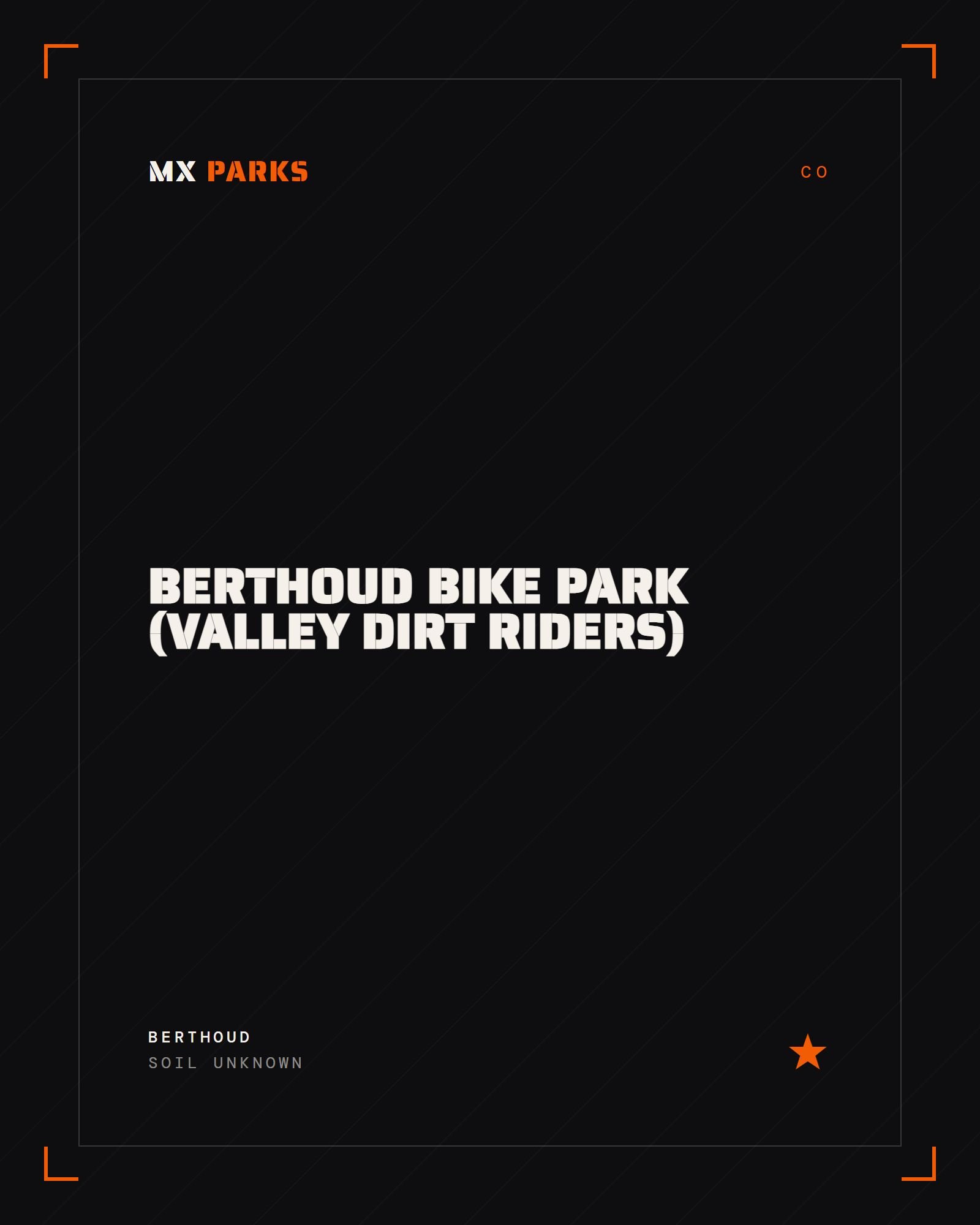 Berthoud Bike Park (Valley Dirt Riders)